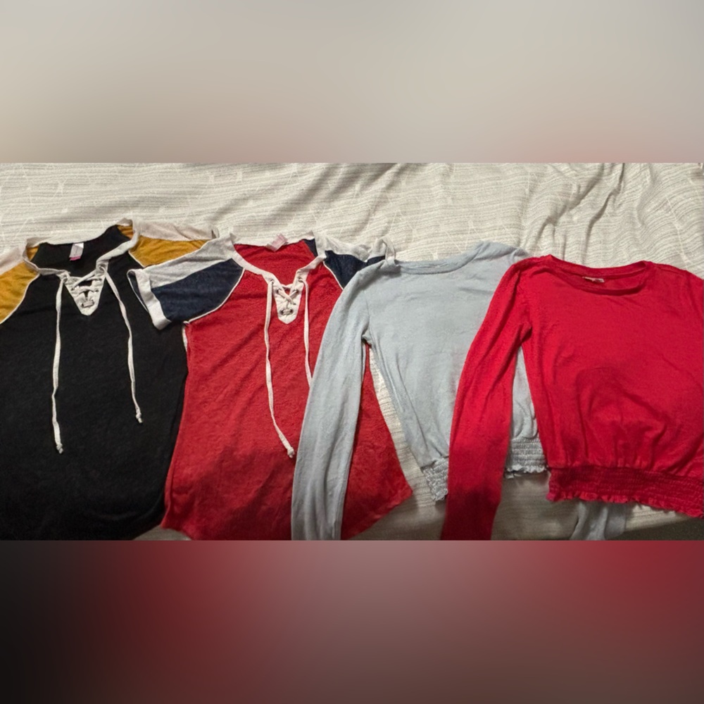 SO Kids Multicolor Long Sleeve Tees